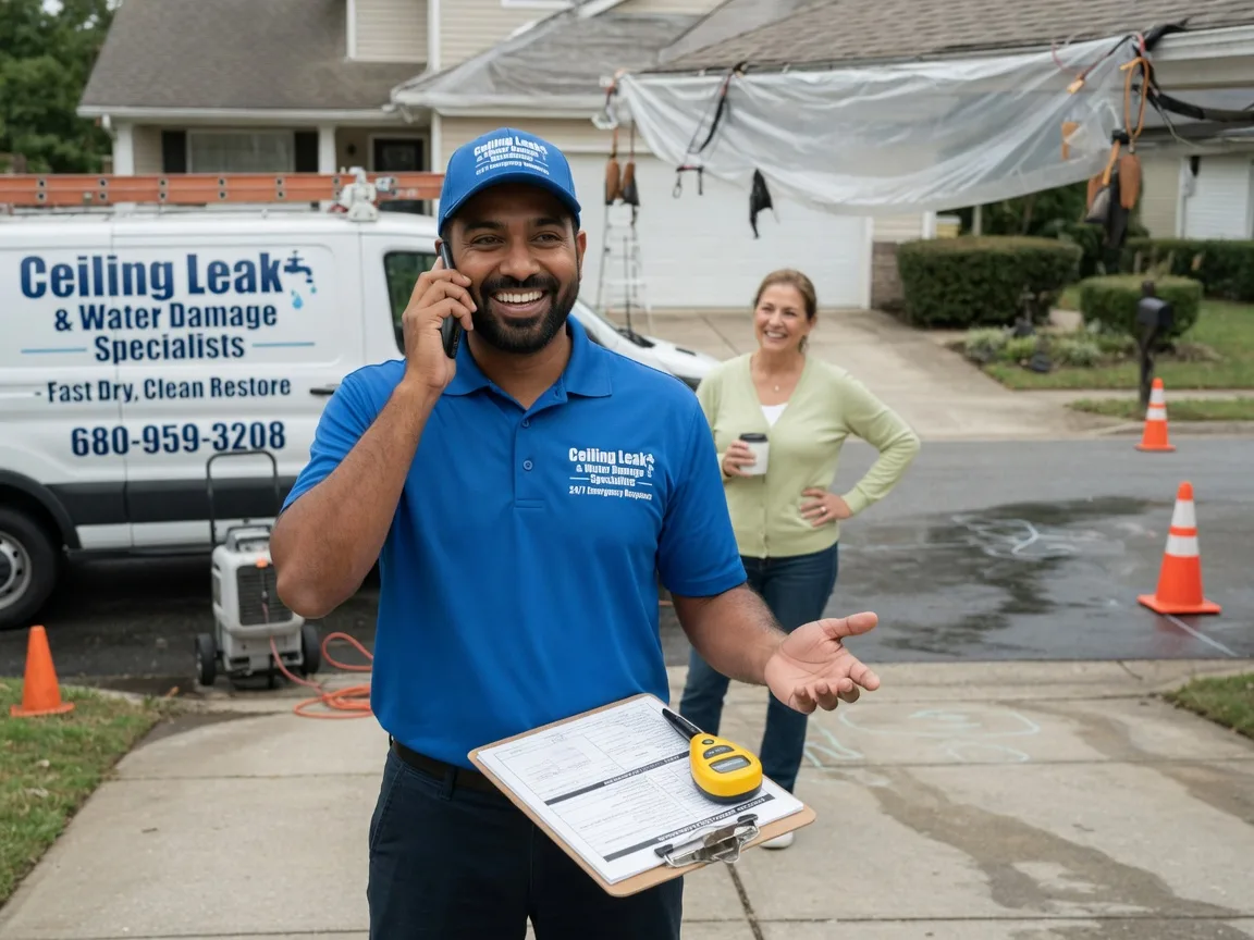 Ceiling Leak Cleanup South Fulton, TN FAQs